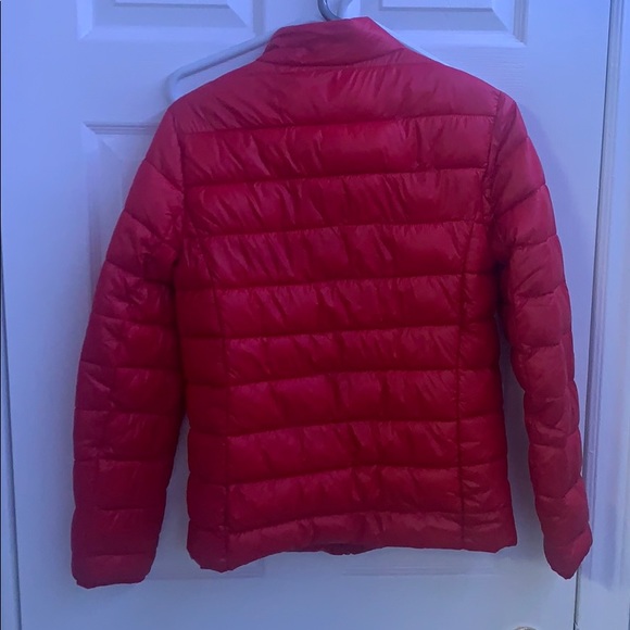 Red puffer jacket - Picture 2 of 3